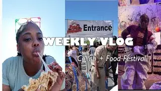 Weekly Vlog | Collab with local business + Atlanta OMG Food Festival