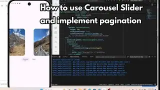 How to implement Carousel Slider in Flutter easily? How to use Carousel Image Slider and Pagination