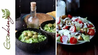 🔥🔥🔥 2 самых вкусных vegan (постных) салата: 