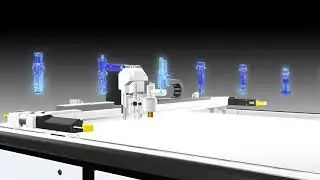 New cutting machine Easycut by Bullmer for textiles, composites and graphics!