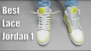 Shoelace Nike Air Jordan 1 mid | Loose Lacing Tutorial