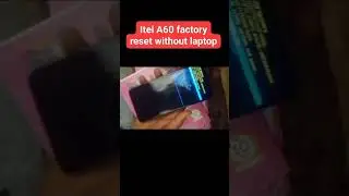 itel A60 factory reset without laptop#hardreset #a60