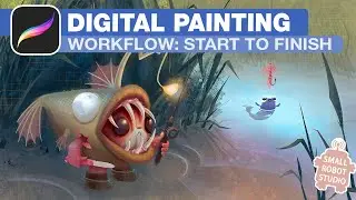 Digital Painting: Workflow from Start to Finish