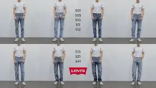 8 Levi's Jeans Fits Compared (Slim, Skinny, Tapered, Athletic & Loose)