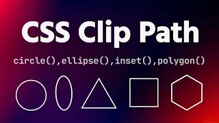 CSS Clip Path Bangla Tutorial | How to Use CSS Clip Path for Different Shapes in Web Design