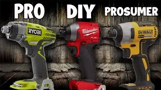 What you need to know before you invest in a power tool brand (Pro vs DIY vs Prosumer)