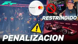 VERSTAPPEN… ¡PENALIZA! y RED BULL le RESTRINGE SIMRACING - INCREIBLE LIVERY de ALPINE, MCLAREN MC..