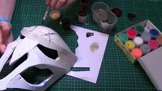 КАК СДЕЛАТЬ МАСКУ ЖНЕЦА ИЗ ОВЕРВОТЧ СВОИМИ РУКАМИ ПЕПАКУРА OVERWATCH REAPER MASK EVA FOAM PEPAKURA