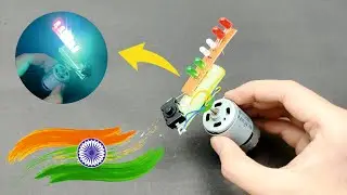 Amazing Indian Flag Light 😍 #arduino #arduinoproject #arduinoideas #indipendenceday #republicday