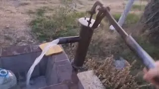 Using Hand Crack Water Pump - Aways works