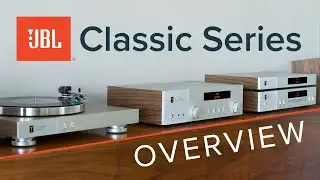 JBL Classic Series Overview: SA550 Integrated Amp, TT350 Turntable, MP350 Streamer & CD350 CD Player