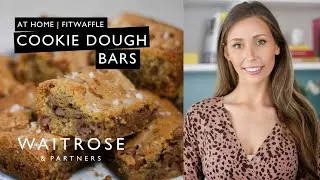 Fitwaffle Cookie Dough Bars | At Home | Waitrose