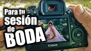 ¿Cómo realizo una sesión fotográfica de bodas al aire libre?