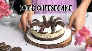 EPIC OREO CHEESECAKE | Eggless | Baked