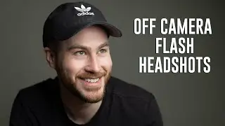 Studio Headshots Made Easy with Off Camera Flash | Everything you need to know to get started! 😁👍