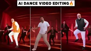 Ai Funny Dance Video Editing 2024 | Modi Ji Viral Dance Video Editing Tutorial | Ai Video Generator