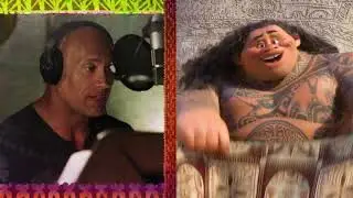 You're Welcome - Behind the Scenes - Dwayne Johnson (The Rock)