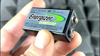 Energizer NH22NBP NiMH 9V 1-Pack Rechargeable Battery Unboxing