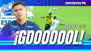 ¡Gol de Brayan Moya! La ley del ex se cumple. Olimpia cae ante Real España en la Jornada 6