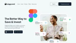 Figma Animation Tutorial for Beginners | Animating Piggyvest hero