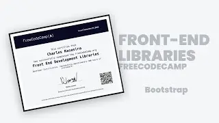 Front End Development Libraries: FreeCodeCamp Bootstrap