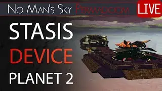 Finishing Base 2! Stasis Device Farm - Hardcore Difficulty | No Mans Sky Waypoint - Permadoom #20