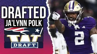 Patriots Draft WR Ja'Lynn Polk | 2024 NFL Draft