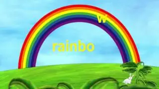 Learn the ABCs in Lower-Case: r is for rabbit and rainbow