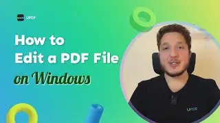 How to Edit a PDF File on Windows | UPDF