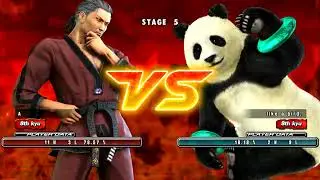 Tekken 5 Dark Resurrection Baek Arcade Playthrough