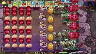 Plants vs. Zombies Garden Warfare - Rose & Chomper Vs All BALLOON 99999 ZOMBIES SURVIVAL DAY ENDLESS