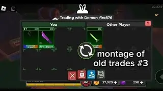 trading montage of old trades i did before in survive the killer 3