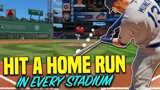 Hitting a HR in EVERY MLB Stadium AS FAST AS POSSIBLE