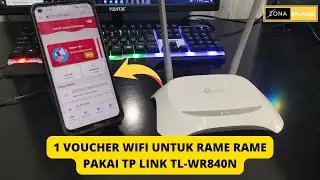 1 Voucher Wifi Untuk Rame Rame Begini Proses Setting Tp Link TL-WR840N Supaya Jalan