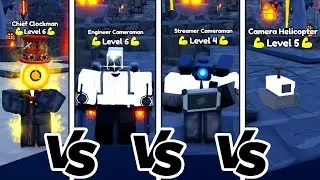 ALL SPAWNER🔥Chef VS Engineer VS Streamer VS Helicopter🤯ENDLESS MODE | Toilet Tower Defense