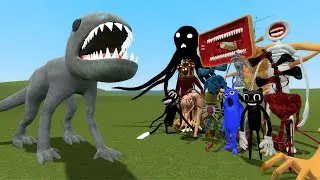 BEHEMOTH vs TREVOR HENDERSON CREATURES In Garrys Mod!