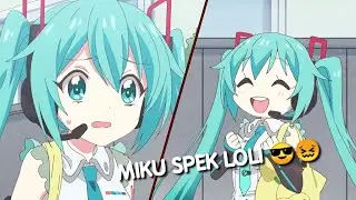 HATSUNE MIKU 💦🌸 [JASHIN-CHAN DROPKICK ❤️] JEDAG JEDUG 🔥// DJ PELUK CIUM PELUK CIUM 🎶🎶