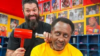 THE HITMAN: *THOMAS HEARNS* gets LOUD BACK Adjustment