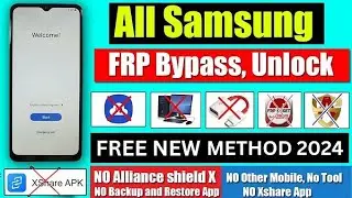 All Samsung NO *#0*# NO ADB A02s/A03s/A04/A05/A12/A13/A15/A20/A30 Frp Bypass Remove Google Account