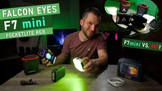 Falcon Eyes F7 Mini Pocketlite vs Aputure MC | RGB LED Light Review