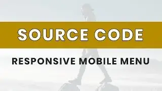 Responsive  mobile menu ( source code )