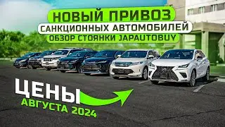 ❗НОВЫЙ ПРИВОЗ САНКЦИОННЫХ АВТОМОБИЛЕЙ❗ ОБЗОР СТОЯНКИ JAPAUTOBUY❗ ЦЕНЫ АВГУСТА 2024