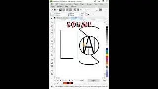 For SOHAIL | logo design in Coreldraw || comment next logo #coreldraw #viral #gk_yt #youtubeviral