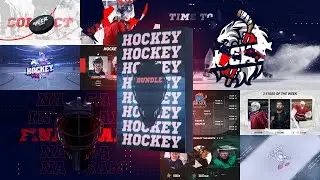 Ice Hockey Bundle After Effects Templates