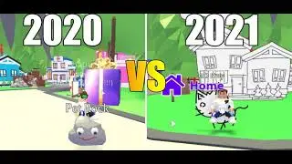 2021 vs 2020 April Fools in Adopt me