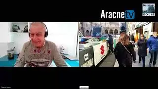 L'intervista del Notiziario a Jacopo Gugliotta. Il redattore accanto al Festival di Sanremo 07022025