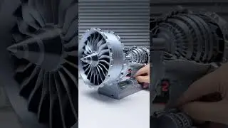 Final version of Trent 900 turbofan engine model