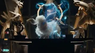 Eevee Evolves Into Flareon | Pokémon: Detective Pikachu