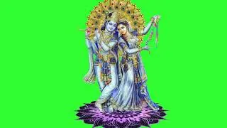 new Radha Krishna Ji Green Screen Animation Video || Green Screen 2021