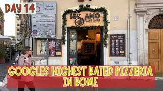 Really? Rome's Best Pizza? Pizza Face Off!  Pizzeria Sesamo vs Pizzeria Ai Marmi.